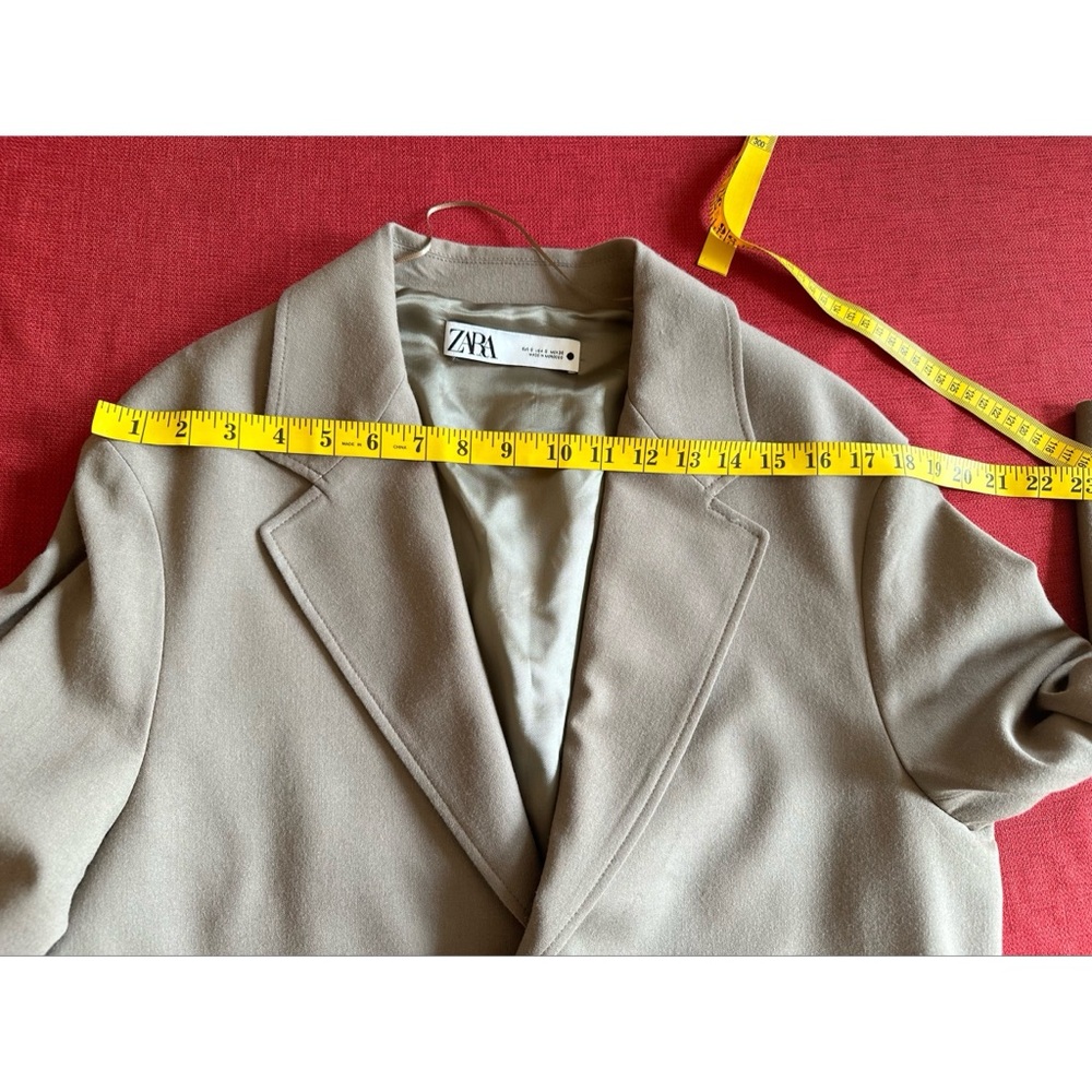 Zara Straight Cut ZW Wool Coat Limited Edition, NWT, S - Picture 12 of 16